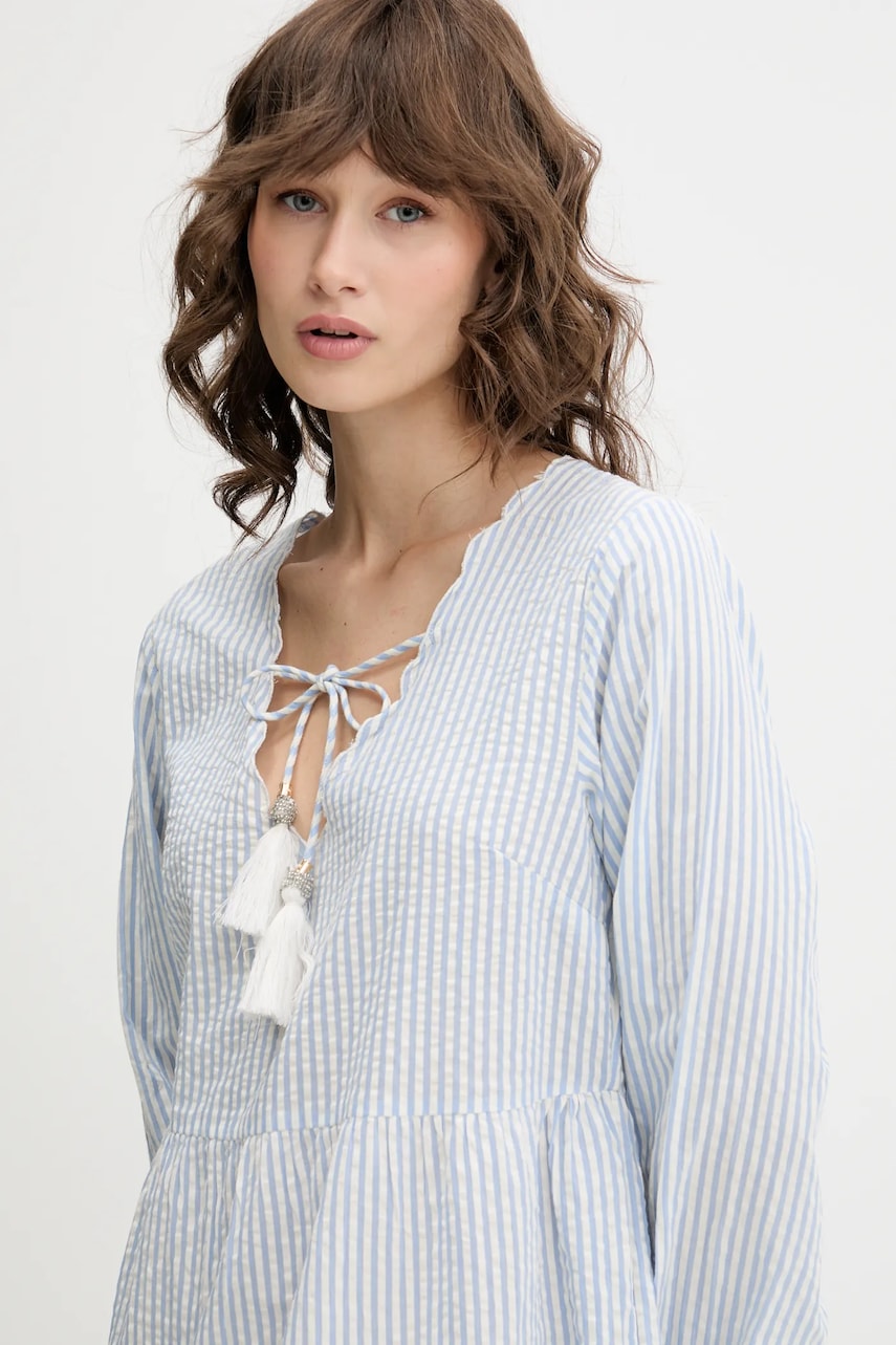 Бавовняна сукня Superdry mini розкльошена W8011914A-2U7