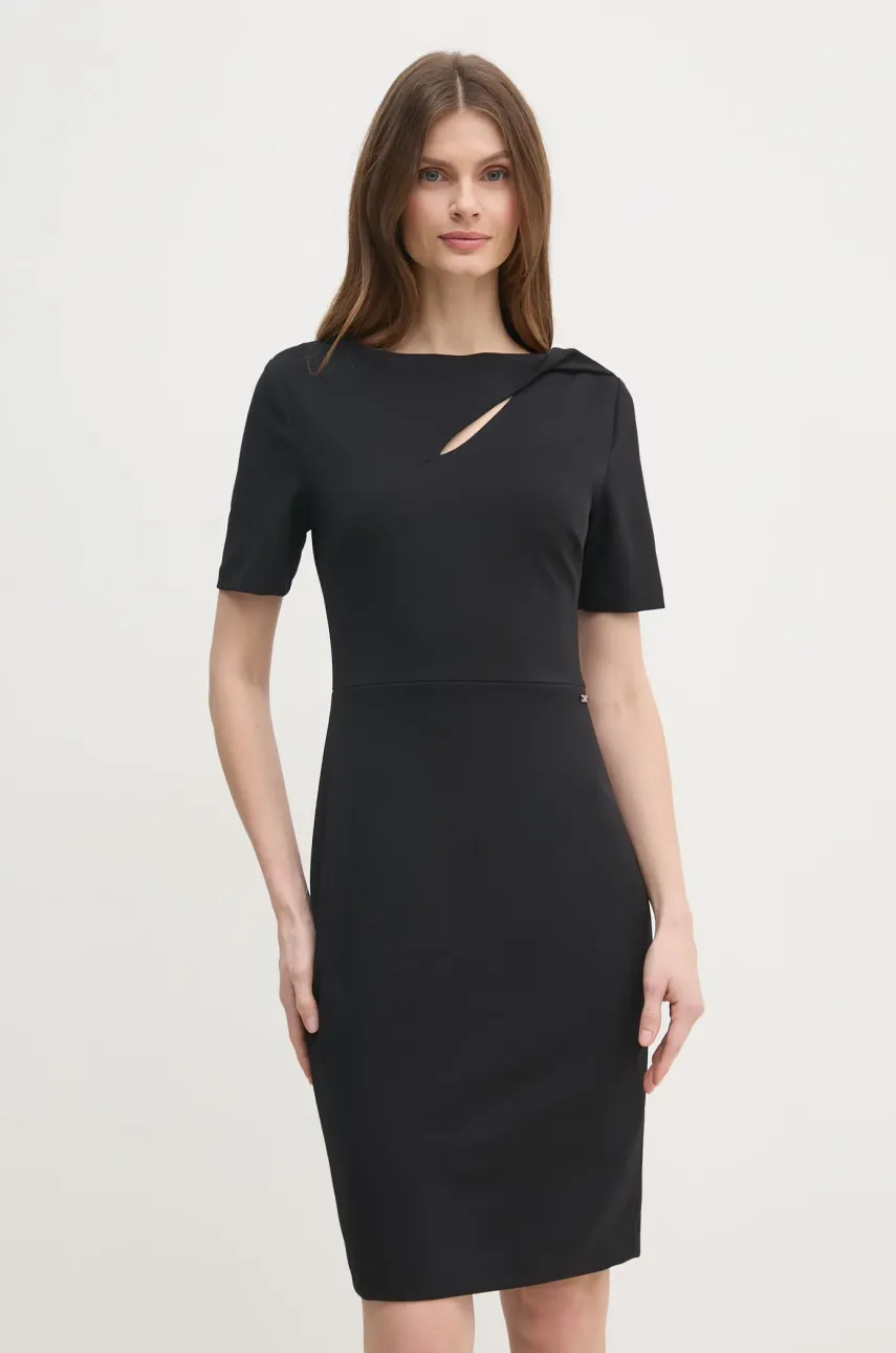 Levně Šaty Calvin Klein černá barva, mini, K20K208174