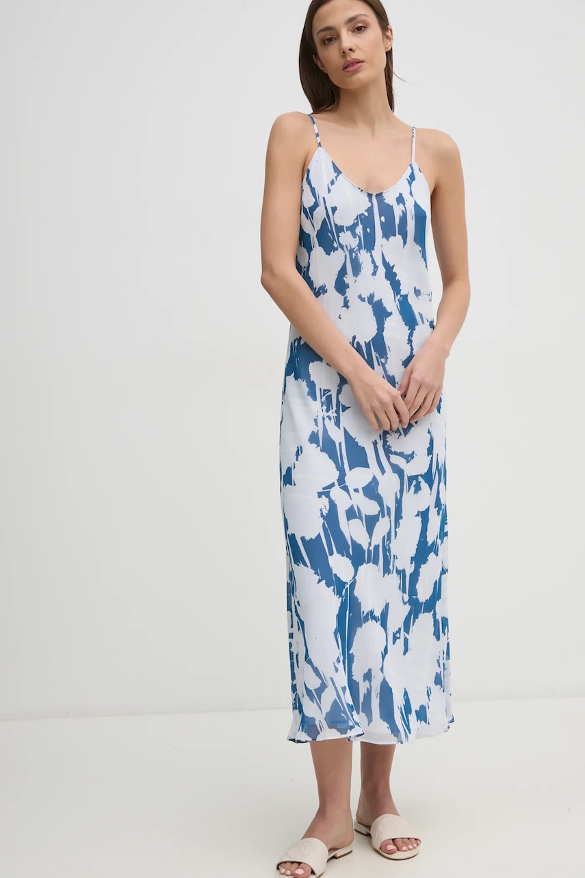 Сукня Calvin Klein maxi розкльошена LV044B936G