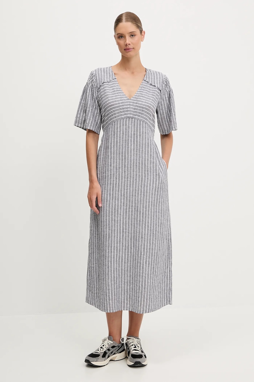 Sportalm rochie culoarea gri, maxi, drept, 550184