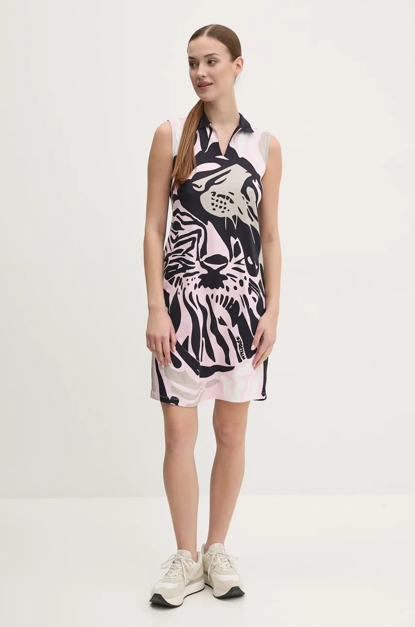 Sportalm rochie culoarea roz, mini, evazată, 550158