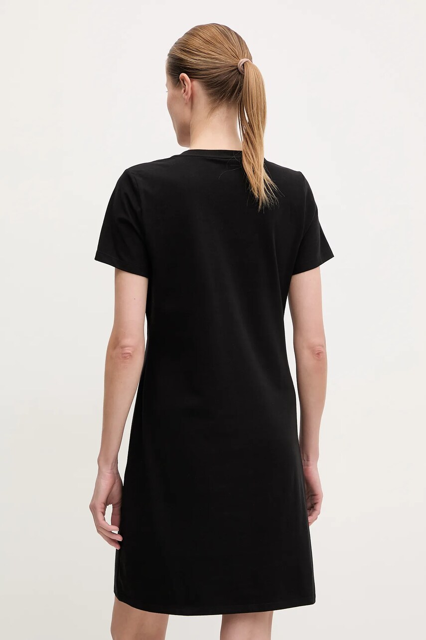 Сукня Dkny колір чорний mini пряма DP5D4902