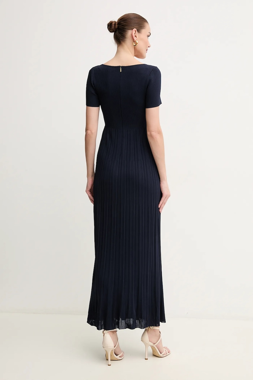 Сукня MICHAEL Michael Kors колір синій maxi розкльошена MS582XRBFD