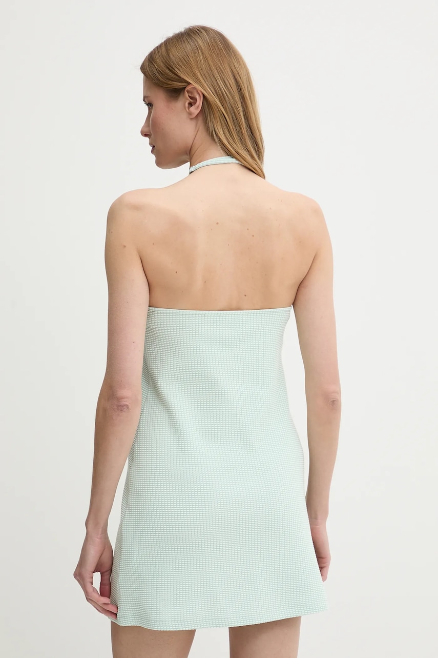 Сукня Calvin Klein Jeans колір бірюзовий mini облягаюча J20J225286