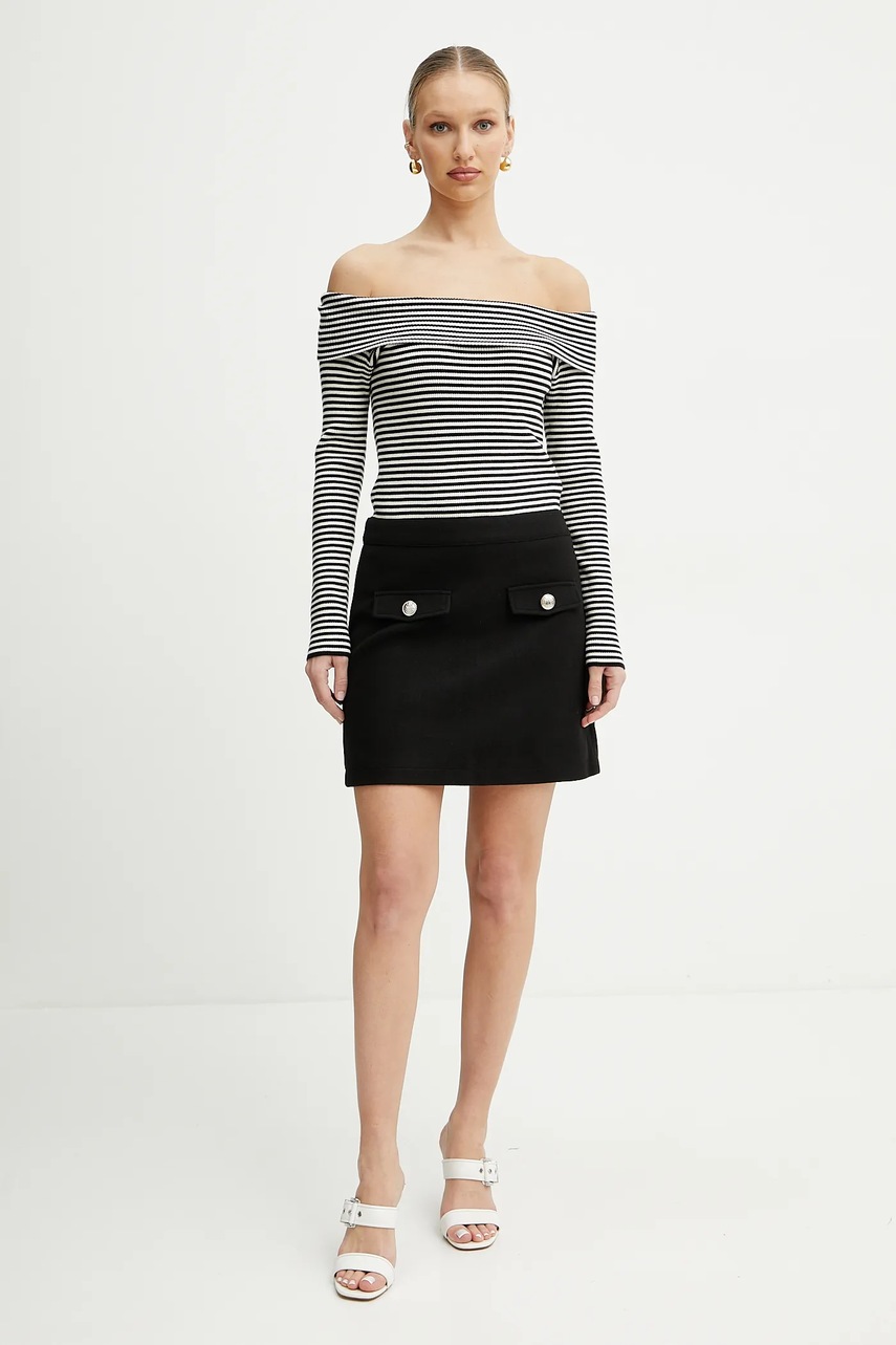 Платье RNAVY цвет чёрный mini прямое RNAVY