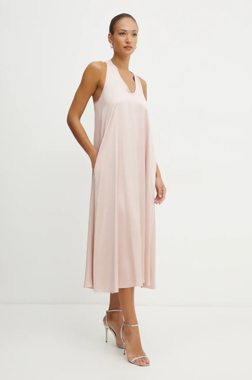 Платье Fracomina maxi oversize FS25SD3005W64101 Платье Fracomina maxi oversize FS25SD3005W64101