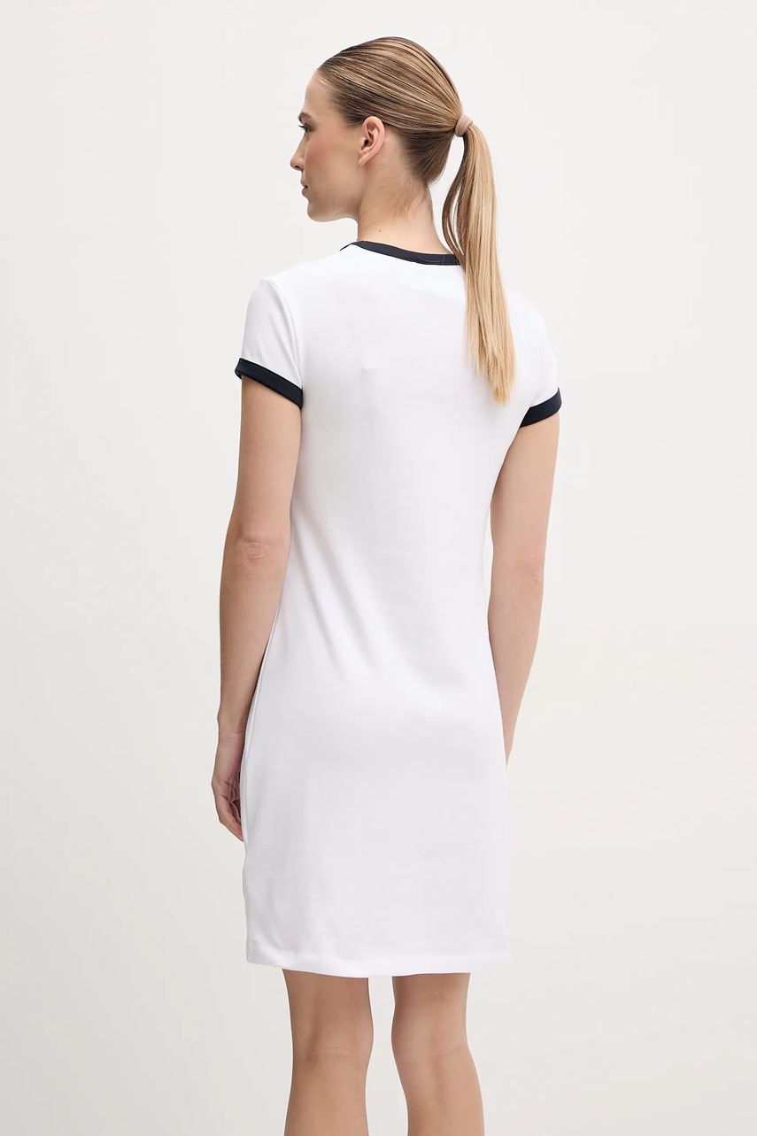 Φόρεμα Guess χρώμα: άσπρο, V5GK02 KCQX1 φωτογραφία