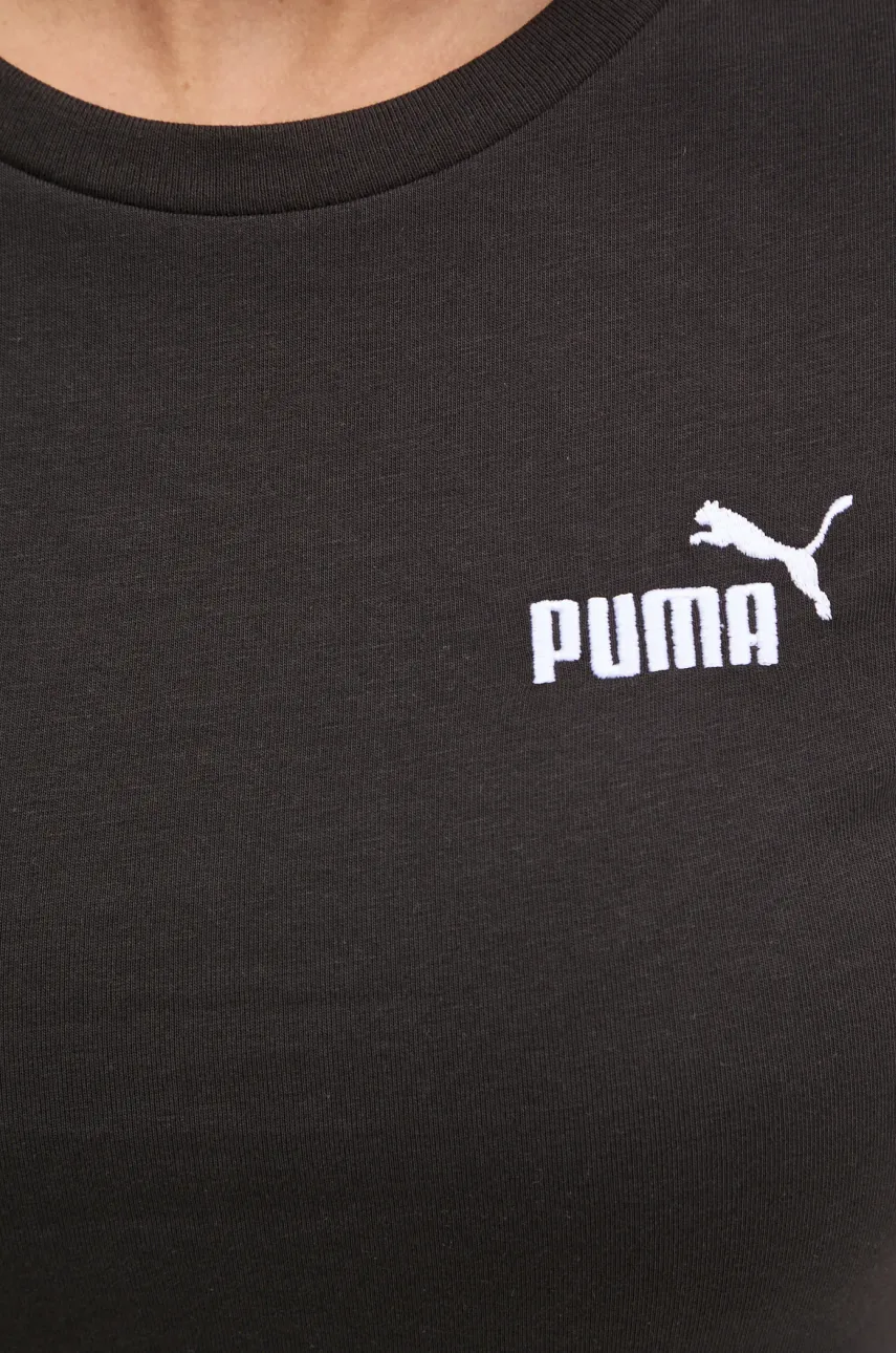 Сукня Puma колір чорний mini пряма 684974