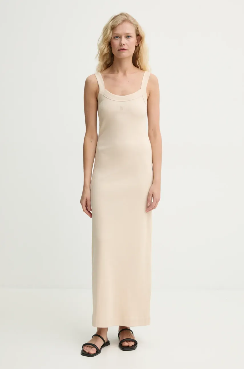 Платье By Malene Birger LIO цвет бежевый maxi облегающее 103106 Платье By Malene Birger LIO цвет бежевый maxi облегающее 103106