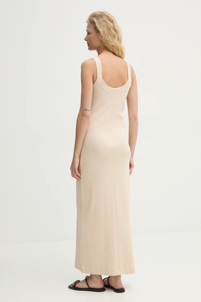 Сукня By Malene Birger LIO колір бежевий maxi облягаюча 103106