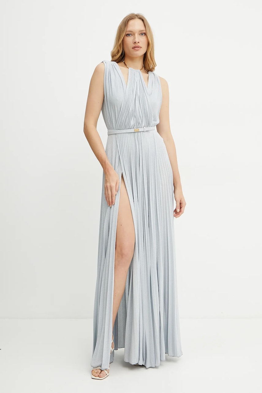 Elisabetta Franchi rochie maxi, evazată, ABR2152E2