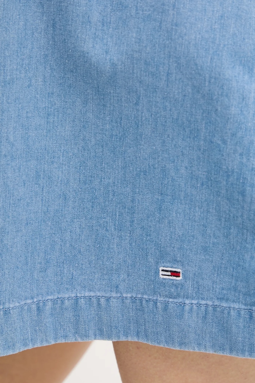 Rifľové šaty Tommy Jeans