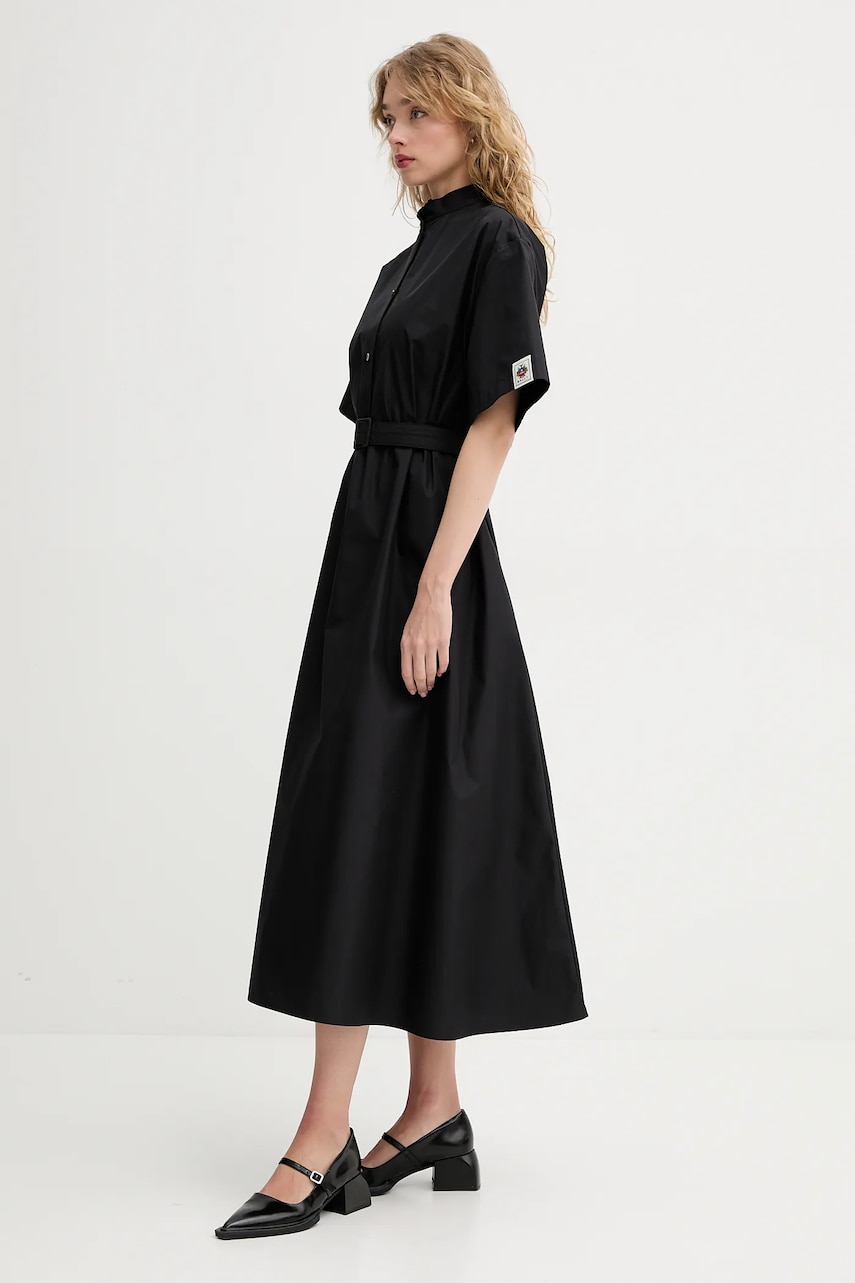 Платье Bally цвет чёрный maxi расклешённое WDR02O Платье Bally цвет чёрный maxi расклешённое WDR02O