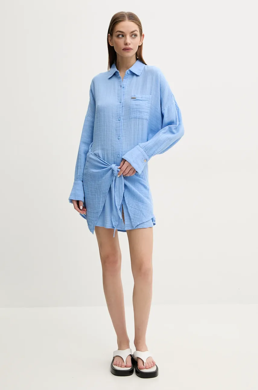 Хлопковое платье Melissa Odabash mini oversize Sara Хлопковое платье Melissa Odabash mini oversize Sara