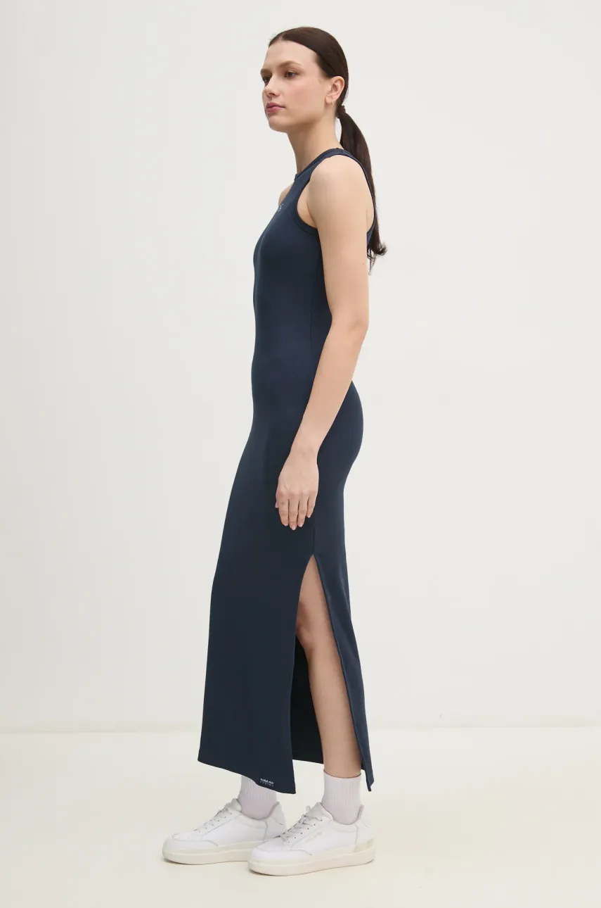 Šaty Red Bull Racing x Pepe Jeans LOGO RIB MAXI DRESS