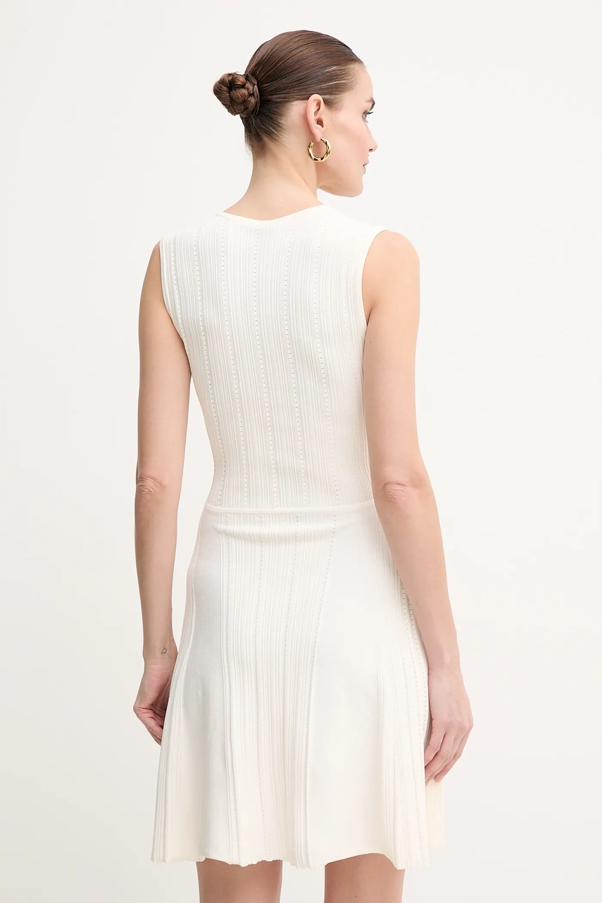 Φόρεμα Marciano by Guess GIADA χρώμα: μπεζ, 5GGK26 5874Z φωτογραφία