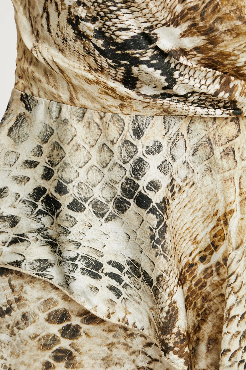 Φόρεμα Marciano by Guess GISELLE χρώμα: μπεζ, 5GGK09 7298A φωτογραφία