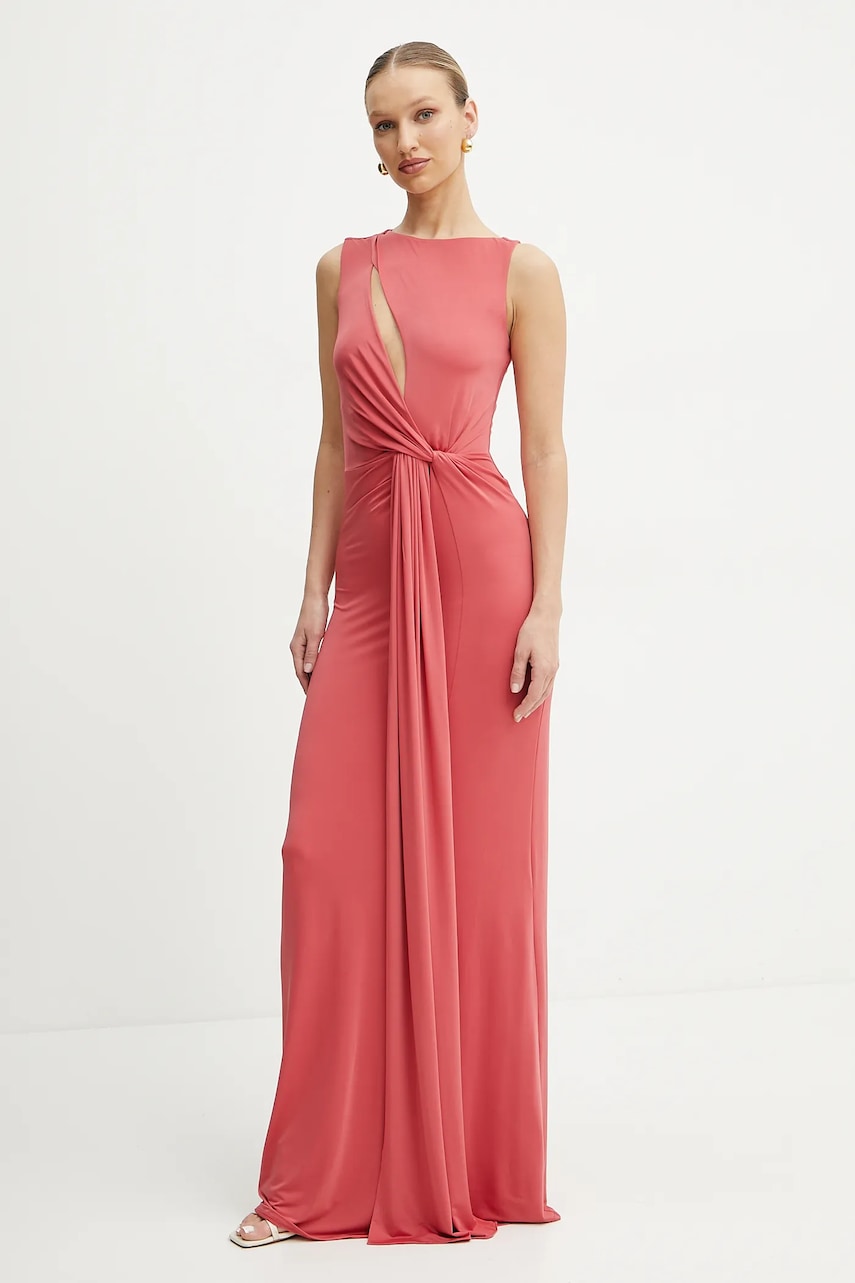 Платье Marciano Guess ALVA цвет розовый maxi прямое 5GGK40 6259A Платье Marciano Guess ALVA цвет розовый maxi прямое 5GGK40 6259A