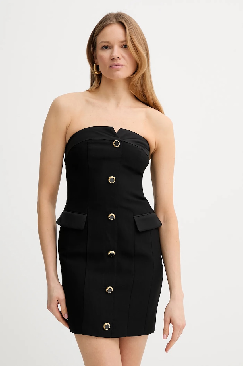 Сукня Marciano Guess VITTORIA колір чорний mini облягаюче 5GGK14 7300A