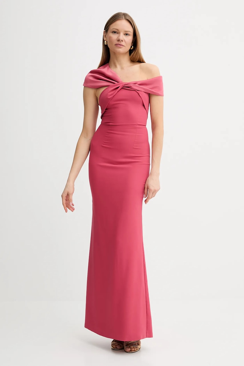 Сукня Marciano Guess VITTORIA колір рожевий maxi облягаюче 5GGK11 7300A