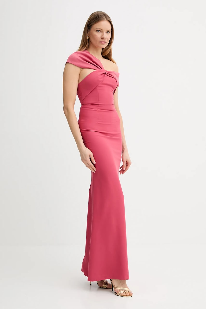 Сукня Marciano Guess VITTORIA колір рожевий maxi облягаюче 5GGK11 7300A