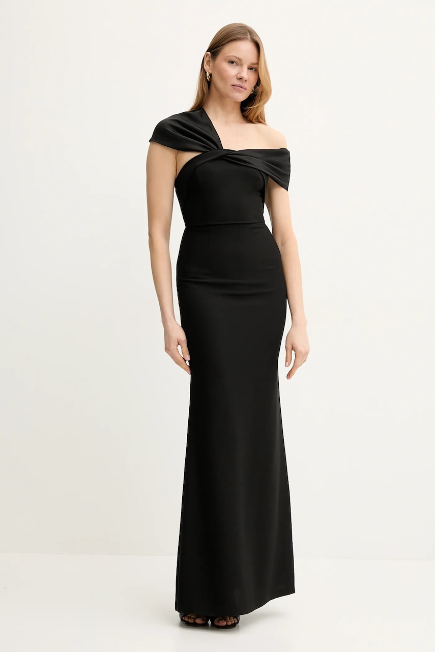 Levně Šaty Marciano Guess VITTORIA černá barva, maxi, přiléhavé, 5GGK11 7300A