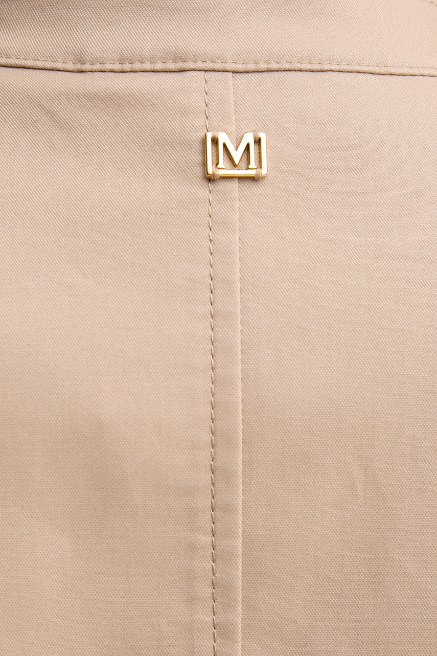 Βαμβακερό παλτό Marciano by Guess CINDY χρώμα: μπεζ, 5GGL02 7293A φωτογραφία