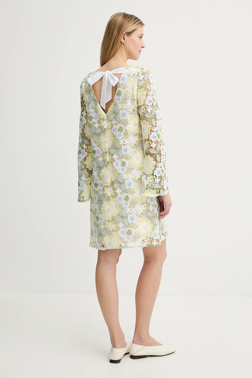 Сукня Bruuns Bazaar колір білий mini пряма BBW4371