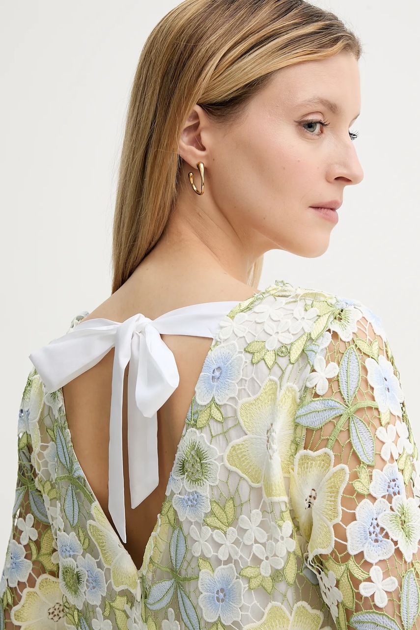 Сукня Bruuns Bazaar колір білий mini пряма BBW4371