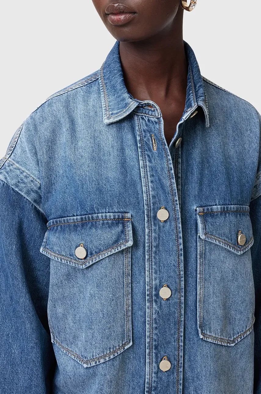 Джинсова сукня AllSaints FAYE mini oversize W023DC