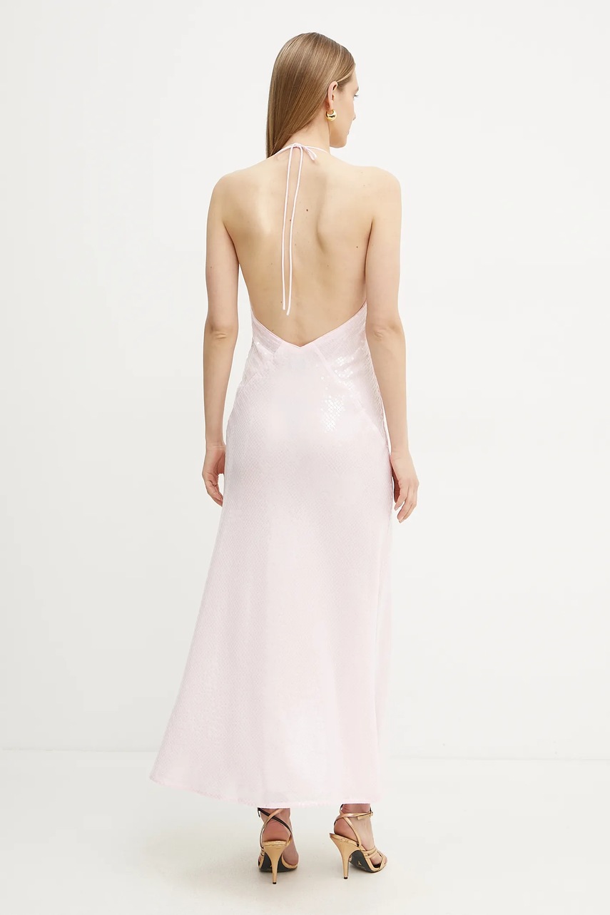 Φόρεμα Bardot χρώμα: ροζ, 59278DB3 φωτογραφία