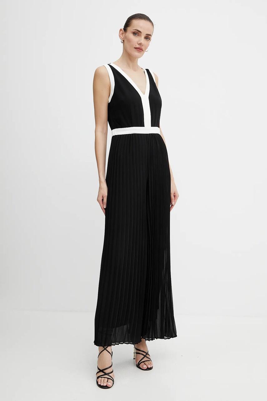 Комбинезон Morgan PRISMA цвет чёрный острое декольте PRISMA