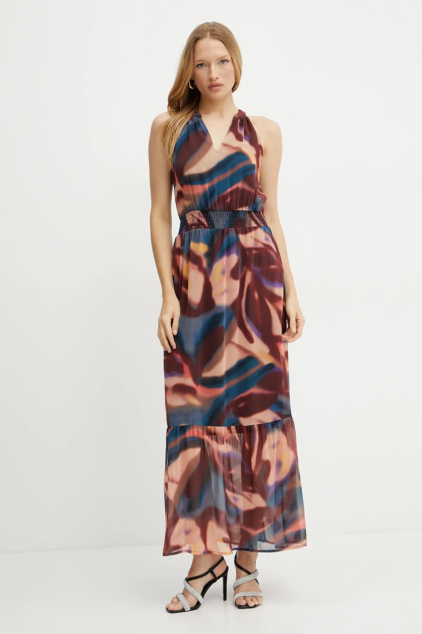 Morgan rochie RDUA culoarea turcoaz, maxi, drept, RDUA Morgan rochie RDUA culoarea turcoaz, maxi, drept, RDUA