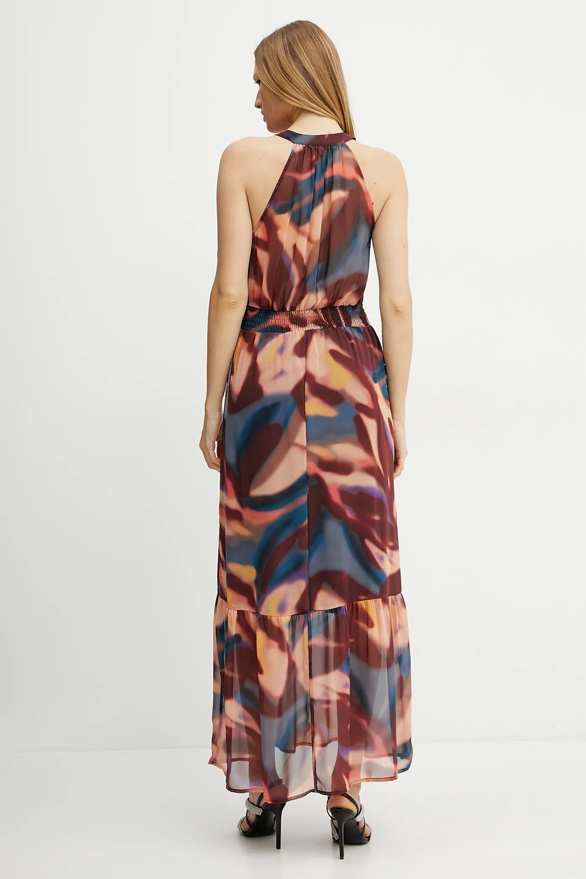 Платье RDUA цвет бирюзовый maxi прямое RDUA