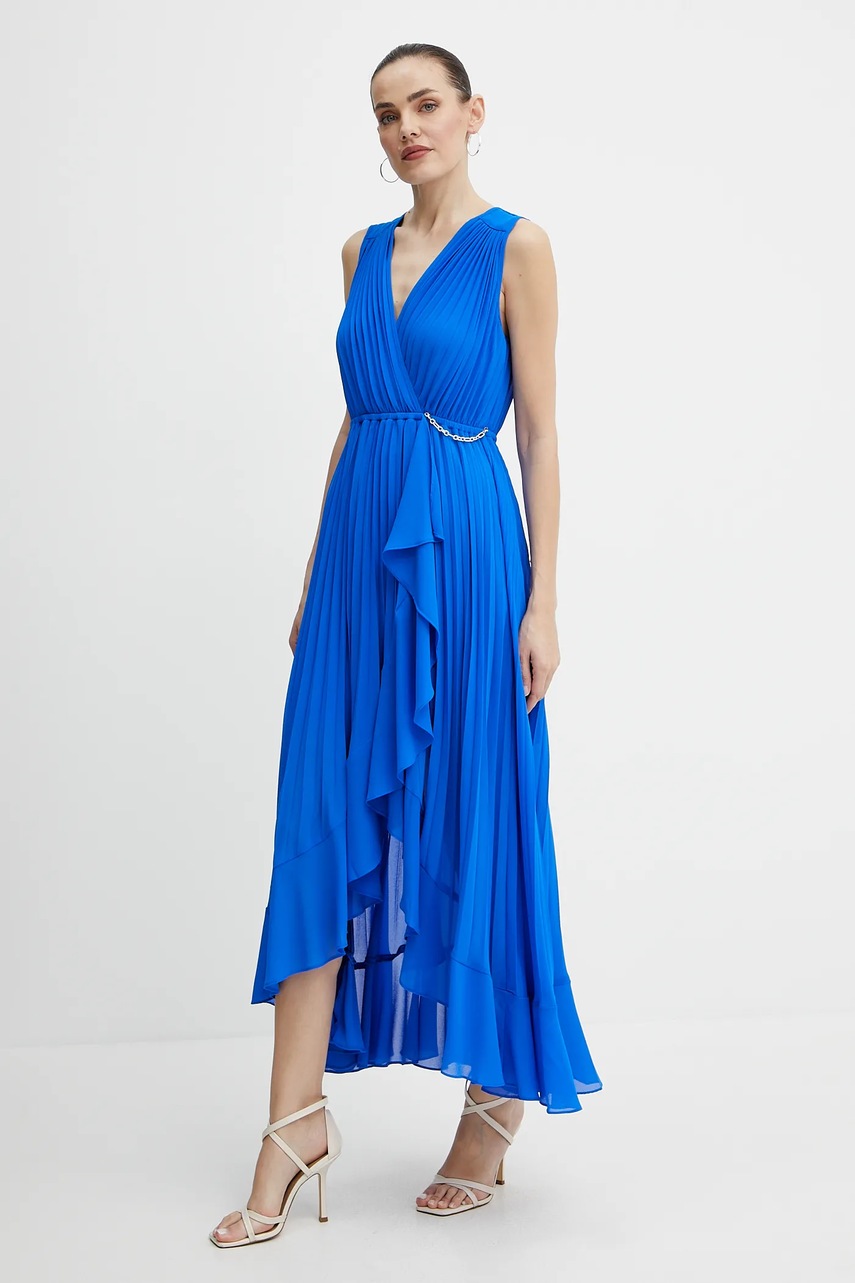 Платье Morgan ROSYTA цвет фиолетовый maxi расклешённое ROSYTA