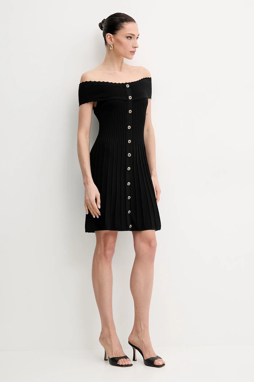 Платье Morgan RMELDO цвет чёрный mini расклешённое RMELDO Платье Morgan RMELDO цвет чёрный mini расклешённое RMELDO