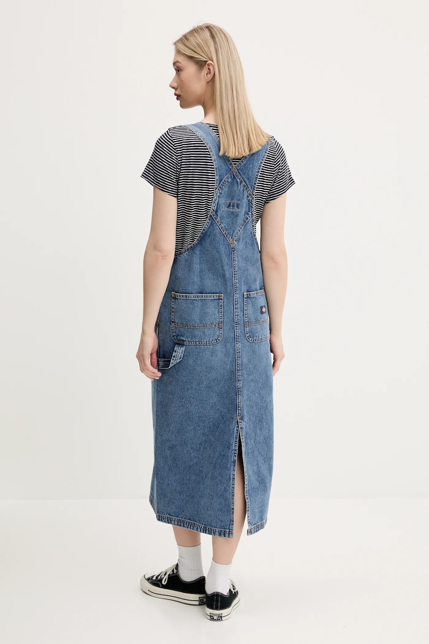 Джинсова сукня Dickies midi пряма DK0A4Z6TK211