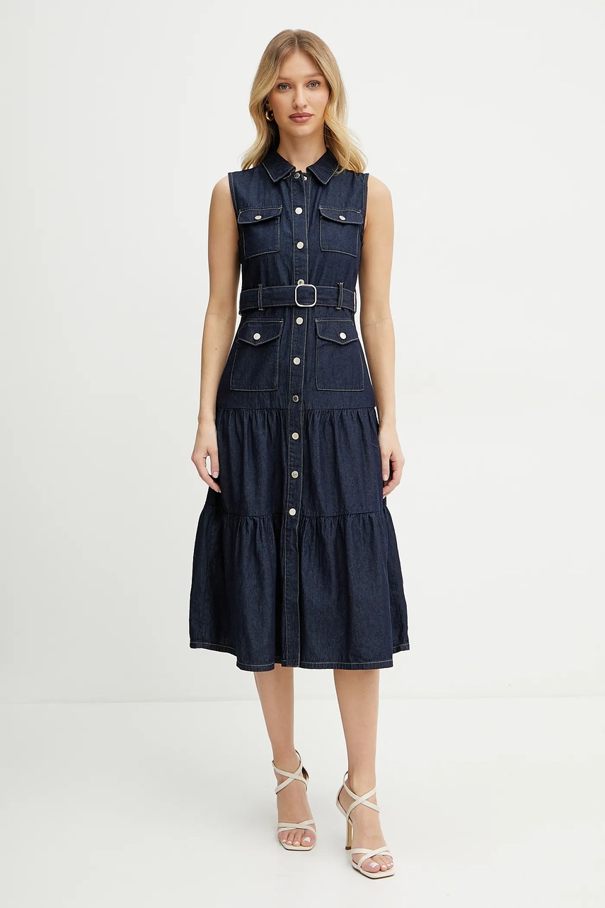 Bavlněné šaty Morgan RNAUTICA