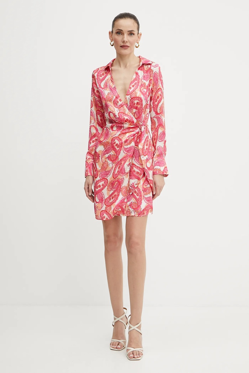 Платье Morgan RESTA.F цвет розовый mini прямое RESTA.F