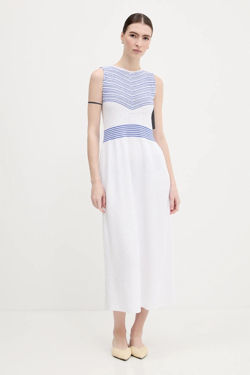 Платье United Colors of Benetton maxi расклешённое 1194EV02A