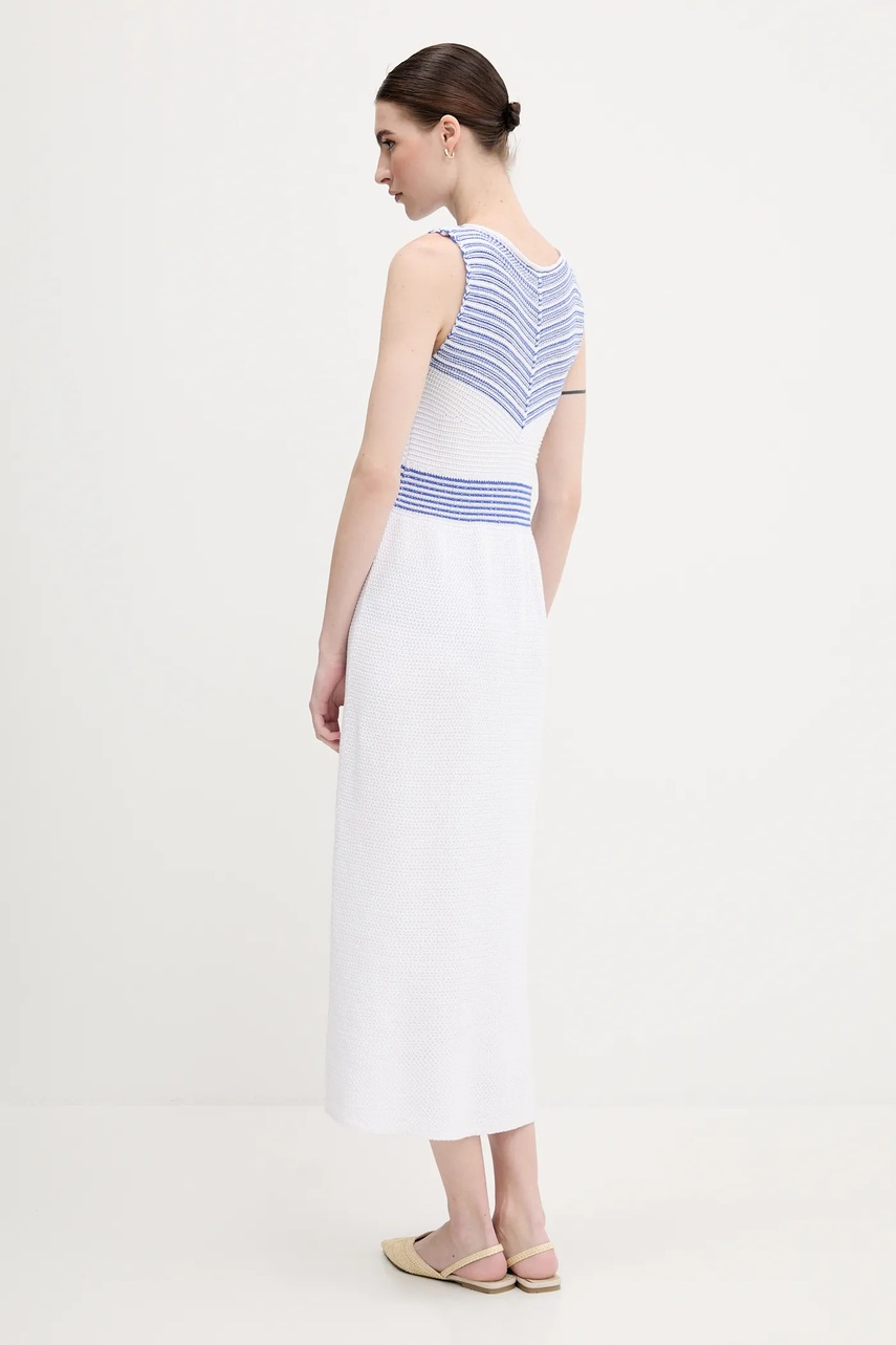 Φόρεμα United Colors of Benetton χρώμα: μπλε, 1194EV02A φωτογραφία