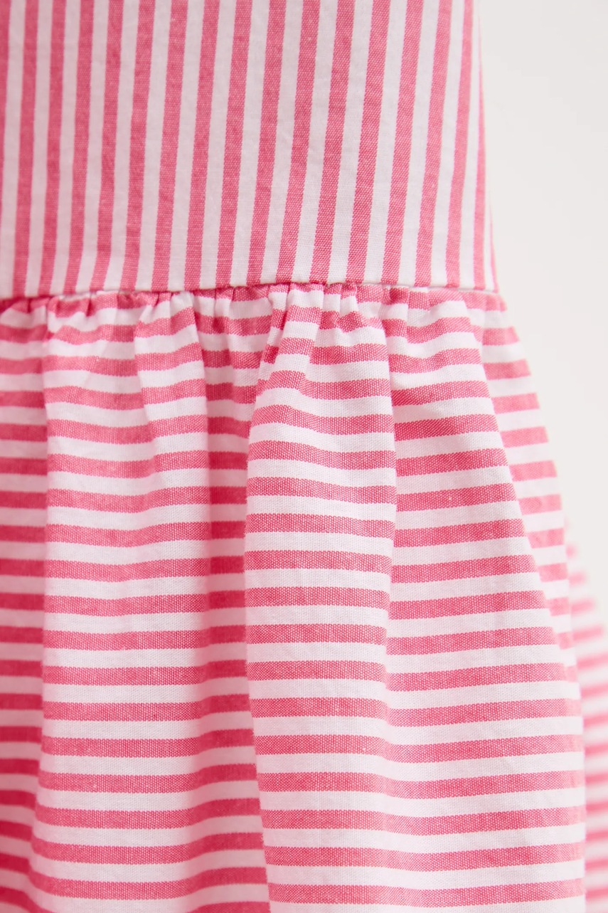 Φόρεμα United Colors of Benetton χρώμα: ροζ, 4SZRDV0B8 φωτογραφία