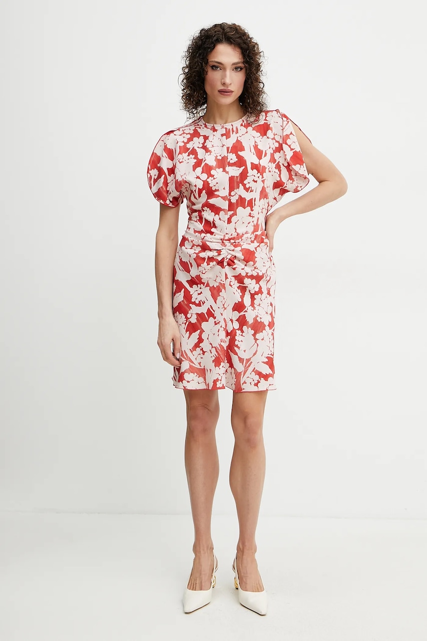 Платье Victoria Beckham цвет розовый mini облегающее 1225WDR006087G Платье Victoria Beckham цвет розовый mini облегающее 1225WDR006087G