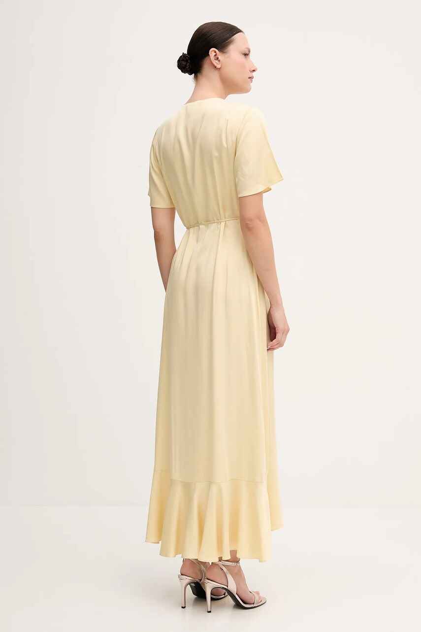 Сукня Gant колір жовтий maxi пряма 4503403