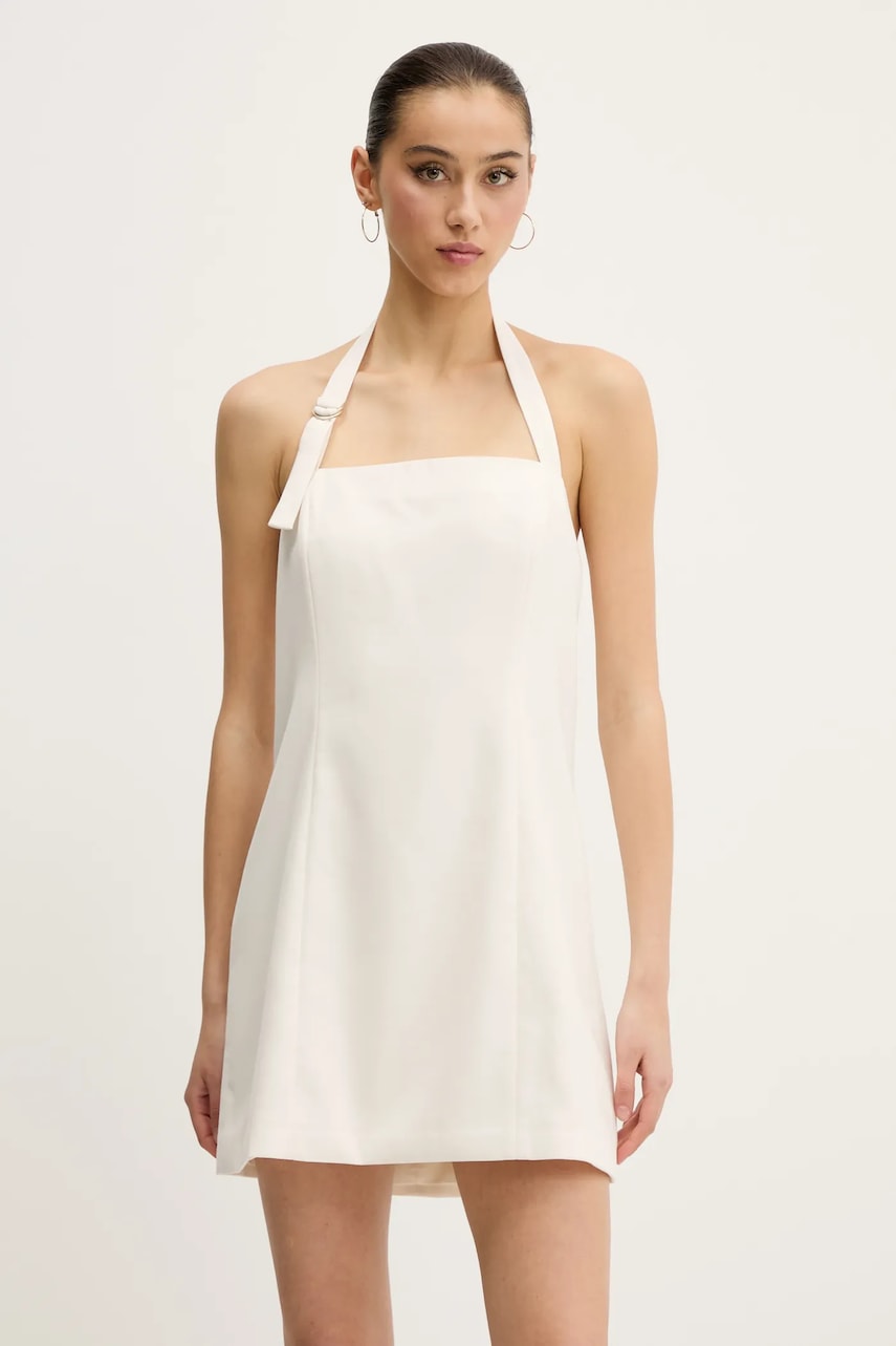 Abercrombie & Fitch rochie culoarea bej, mini, dreaptă, KI159-5487