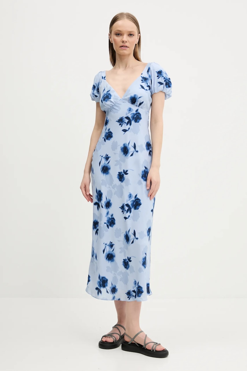 Abercrombie & Fitch rochie midi, dreaptă, KI159-5580