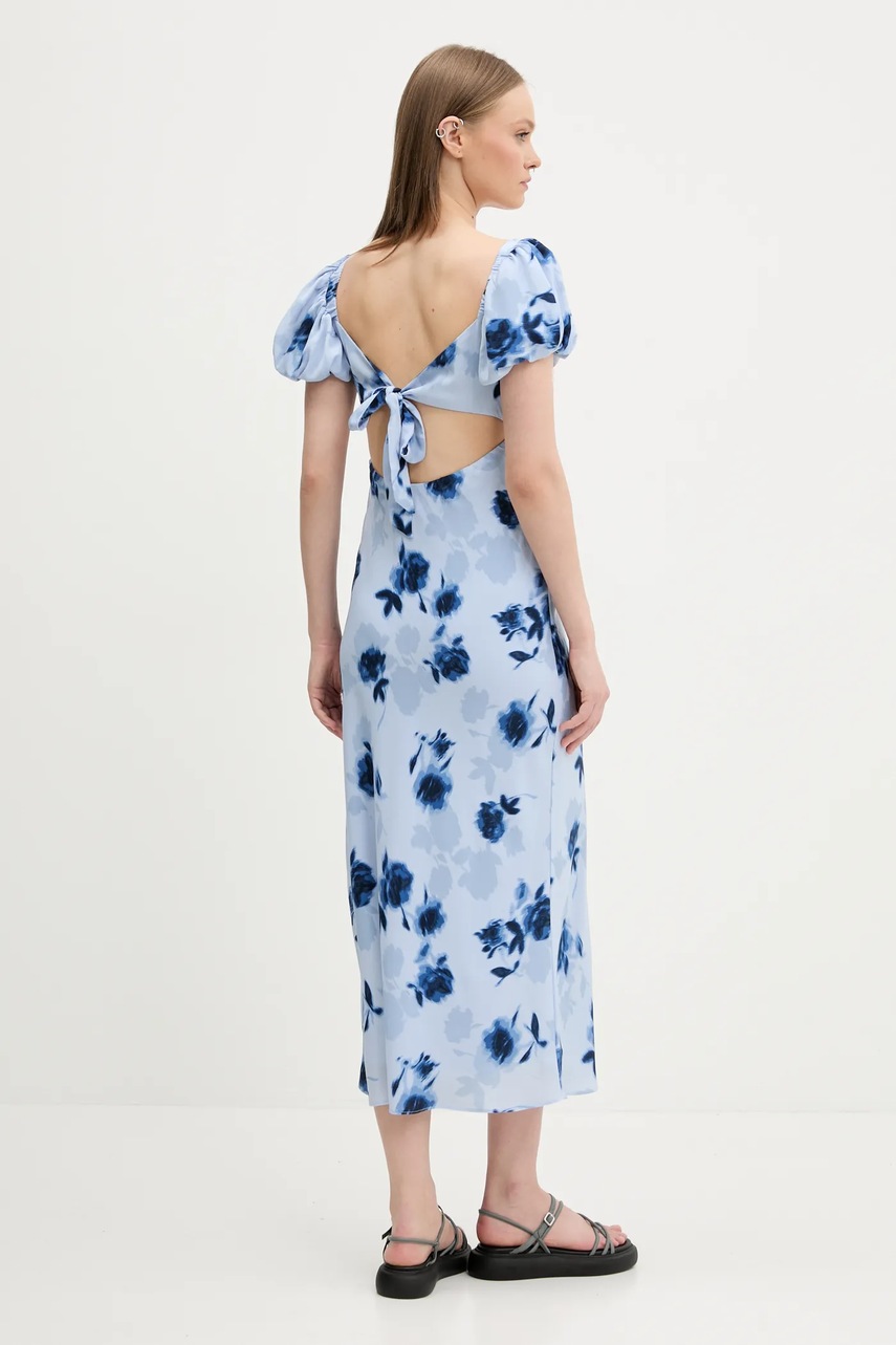 Φόρεμα Abercrombie & Fitch χρώμα: μπλε, KI159-5580 φωτογραφία