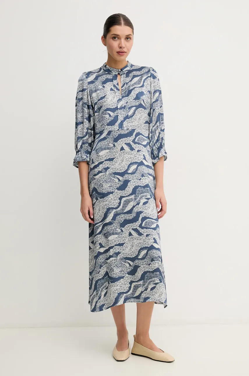 Bruuns Bazaar rochie maxi, dreaptă