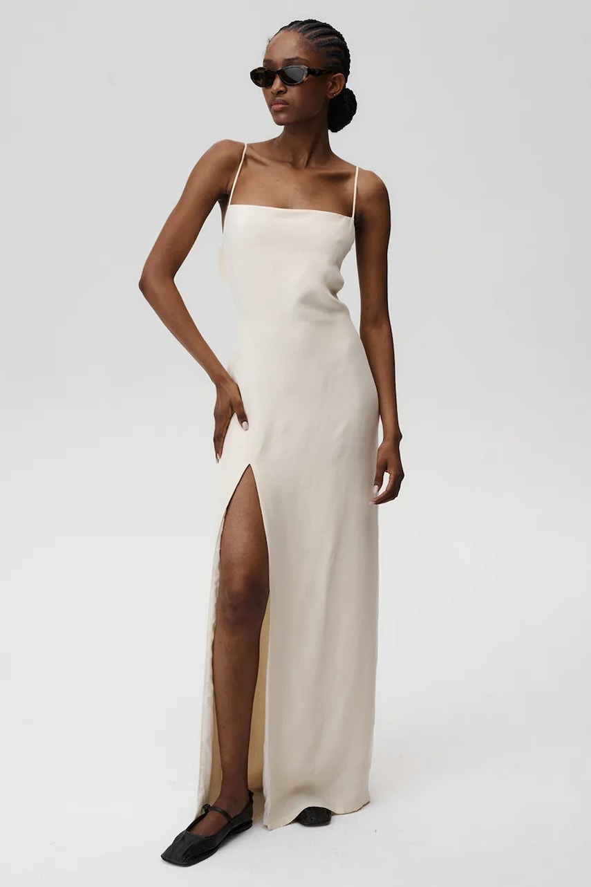 Сукня Undress Code Careless Dress колір бежевий maxi пряма 909