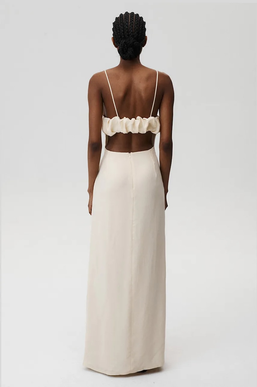 Сукня Undress Code Careless Dress колір бежевий maxi пряма 909